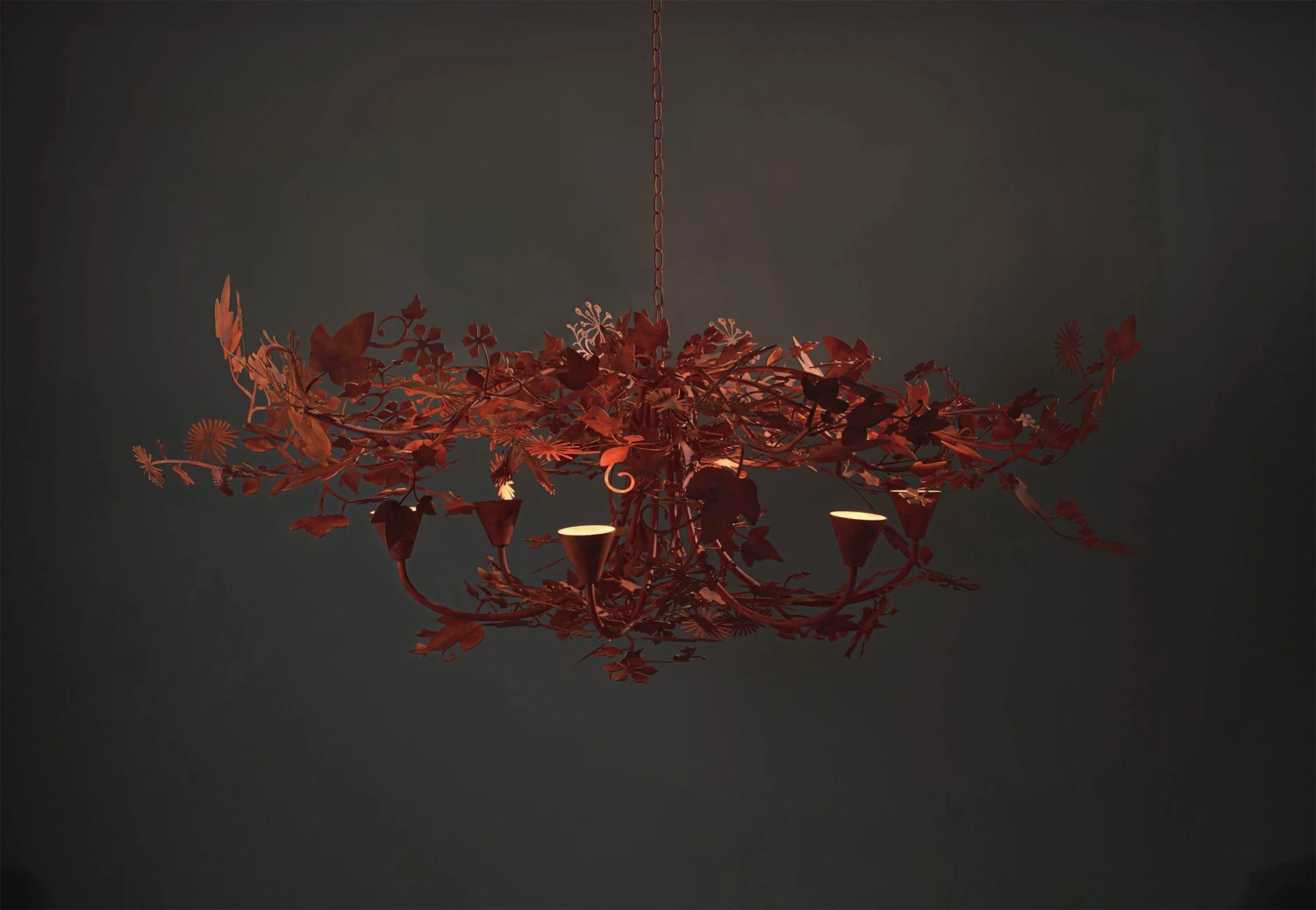 Ivy Shadow Chandelier Large With Chain - Image 2