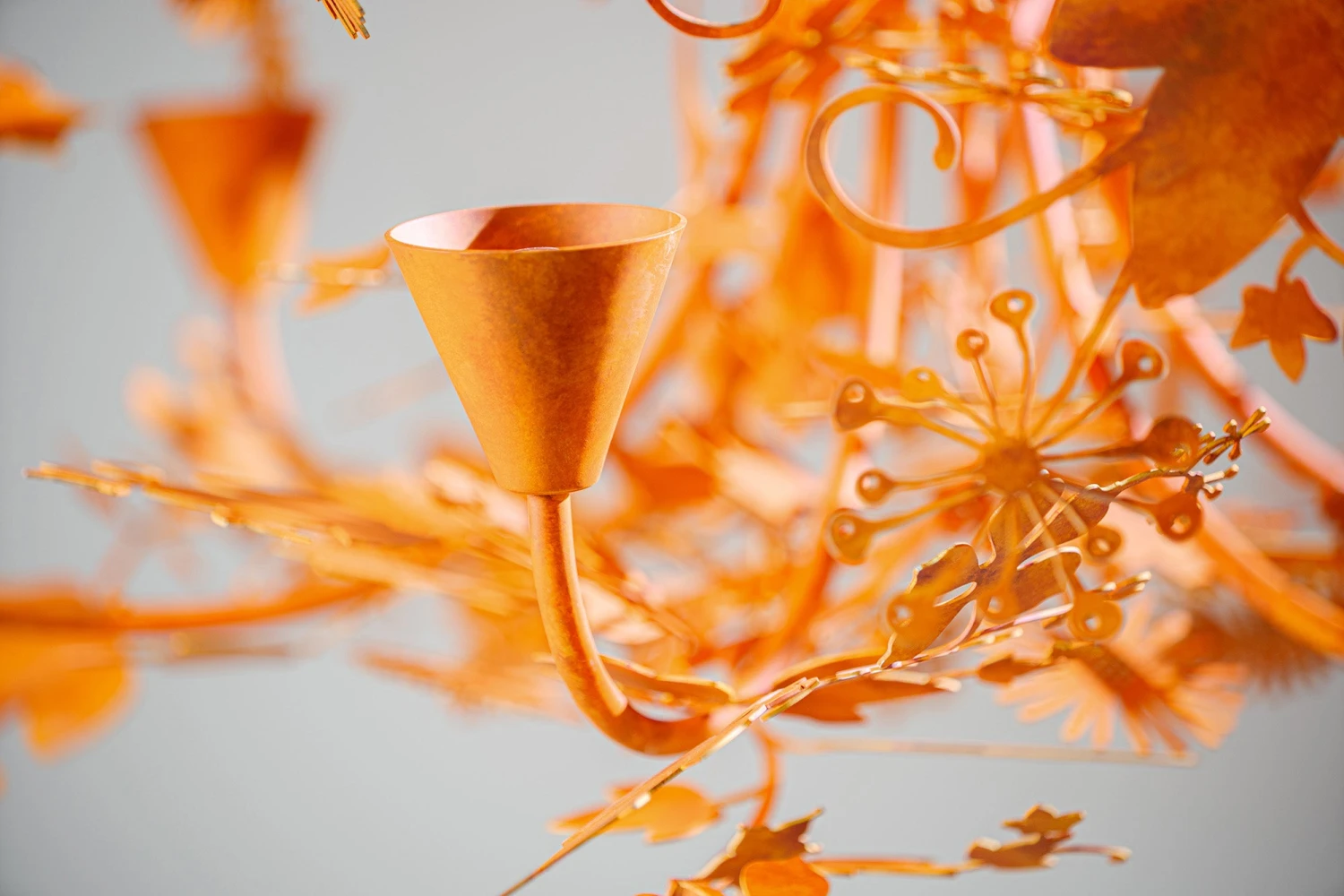 Ivy Shadow Chandelier Large With Chain - Image 4