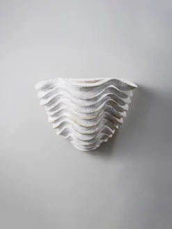 Clam Shell Wall Light Small