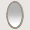 Mussel Shell Mirror Large