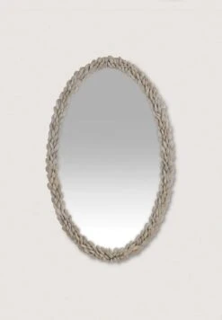 Mussel Shell Mirror Large